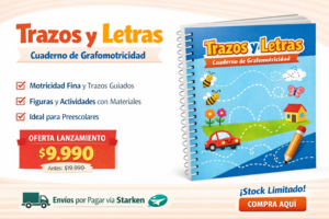 Trazos y Letras – Cuaderno de Grafomotricidad (Formato Físico)