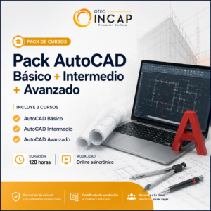 Pack AutoCAD Básico + Intermedio + Avanzado