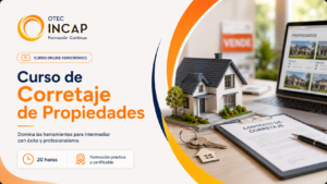 Curso Certificado Corretaje de Propiedades (20 horas) On line Asincrónico