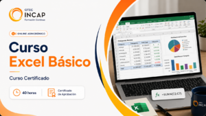 Curso Certificado Microsoft Excel Básico (40 horas) On line Asincrónico