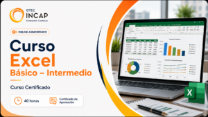Curso Certificado Microsoft Excel Básico - Intermedio (40 horas) On line Asincrónico