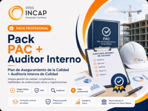 Pack Curso PAC (40 h) + Curso Auditor Interno ISO 9001 (16 h) – Online Sincrónico