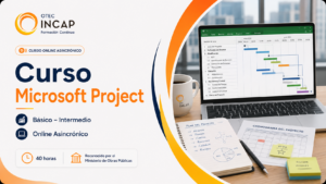 Curso Certificado Microsoft Project (40 horas) On line Asincrónico Básico - Intermedio